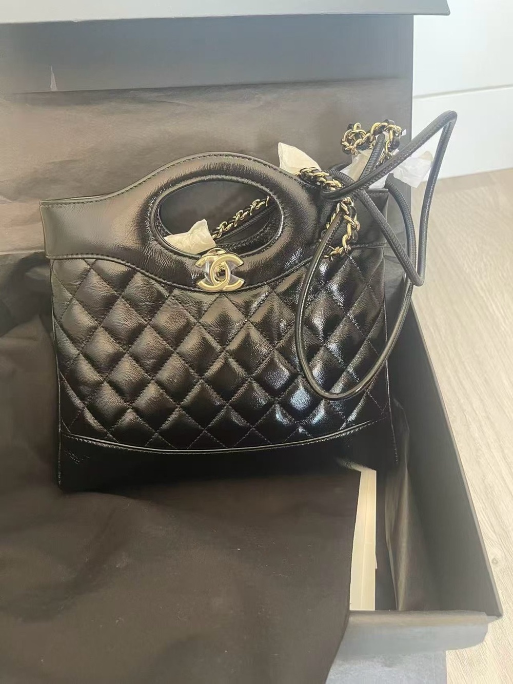 CHANEL Black 31mini Bag